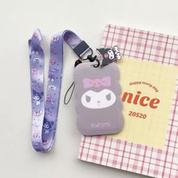 Kuromi - Lanyard  Keychain Cardholder USB Holder