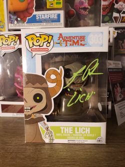 Funko Pop Adventure Time Lich Signed 