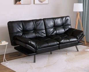Black Futon Sofa Couch