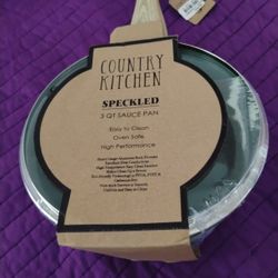 NEW 3 QUART SAUCE POT & LID 
