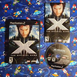 X The Official Game Sony PlayStation 2 PS2 Complete CIB