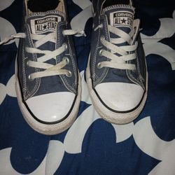 Navy Blue Converse 