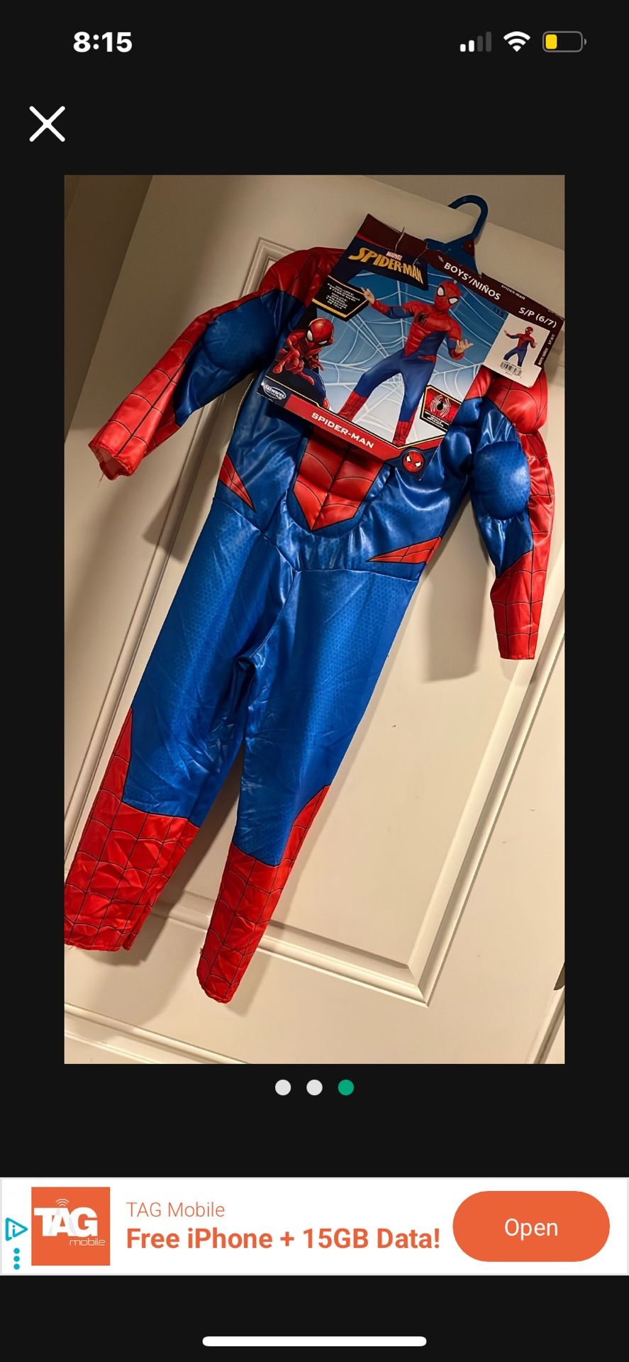 Spider-Man costume
