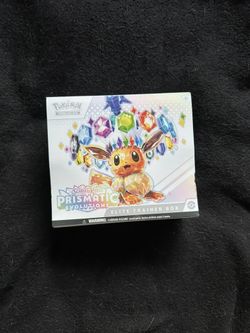 Pokémon Prismatic ETB With Vintage Pokémon Cards Included With Shadowless Charmander