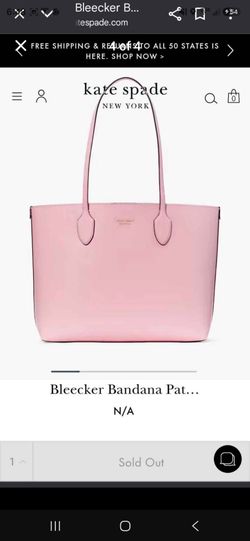 Kate spade pink tote bag