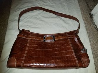 Brighton brown leather hand bag