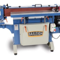 Wood sanding machine: Baileigh ES-6100 6″ × 100″ Industrial Edge Sander – 3HP / 240V