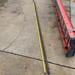 1-1/4 X 1-1/4 Solid Steel Bar!