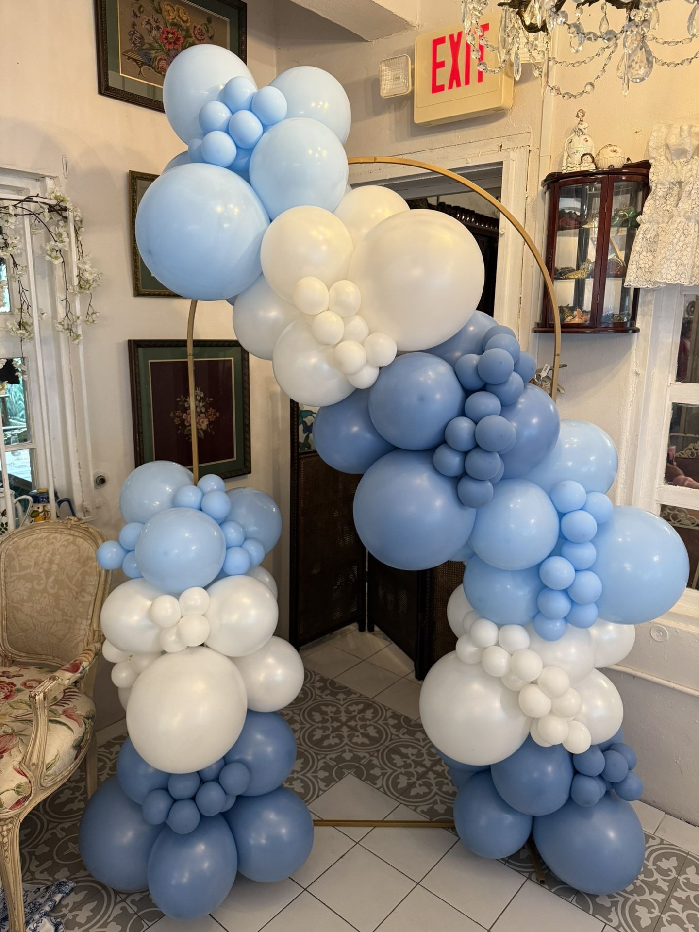 Balloons And Backdrop