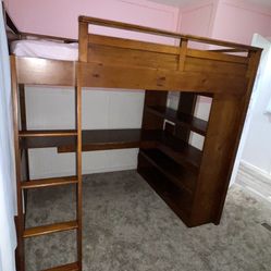 Pottery Barn Sleep And Study Full Size Loft Bed 