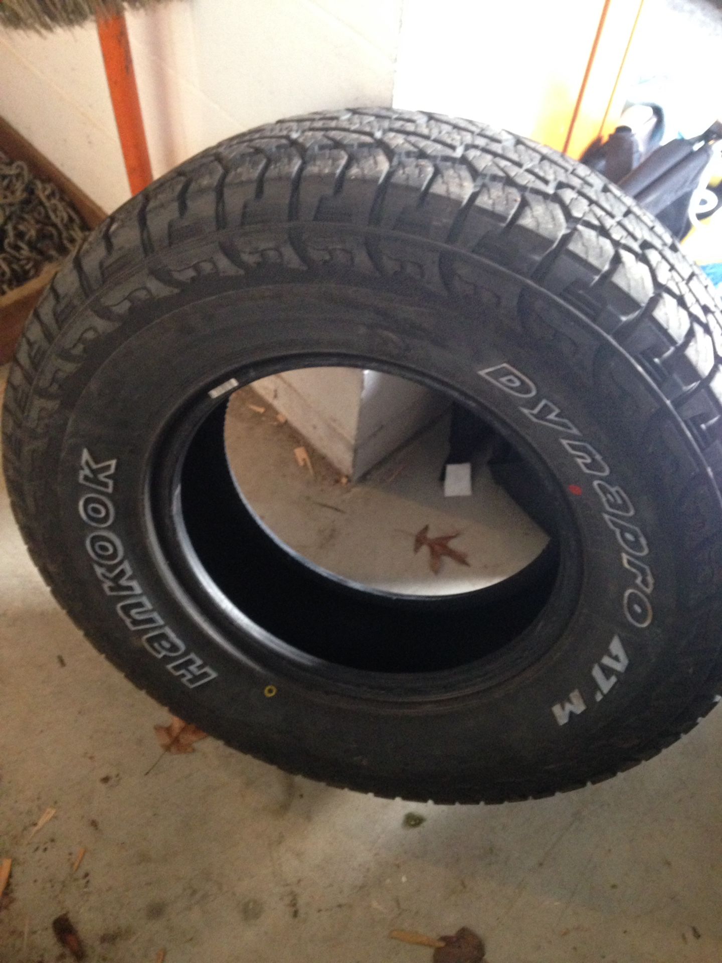 Two (2) Hankook Dynapro ATM 265/70R16 Tires Great Condition