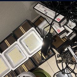Grow lights and equipment