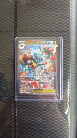2025 POKEMON EN-MEGA EVOLUTION 179 MEGA LUCARIO EX SPECIAL ILLUSTRATION RARE SIR