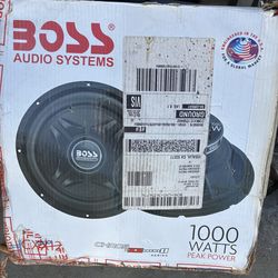 BOSS SUBWOOFERS