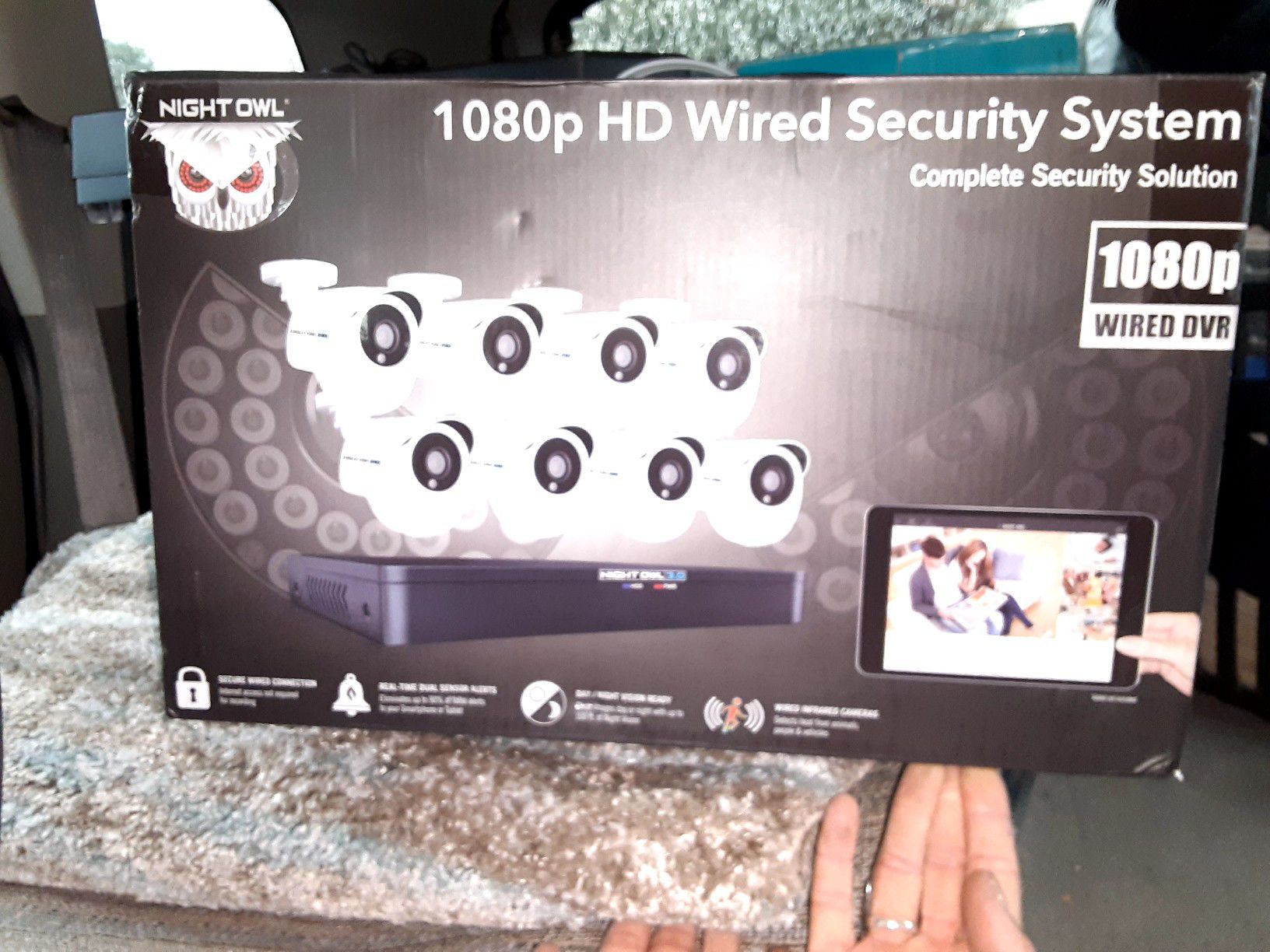 Night owl security camera system