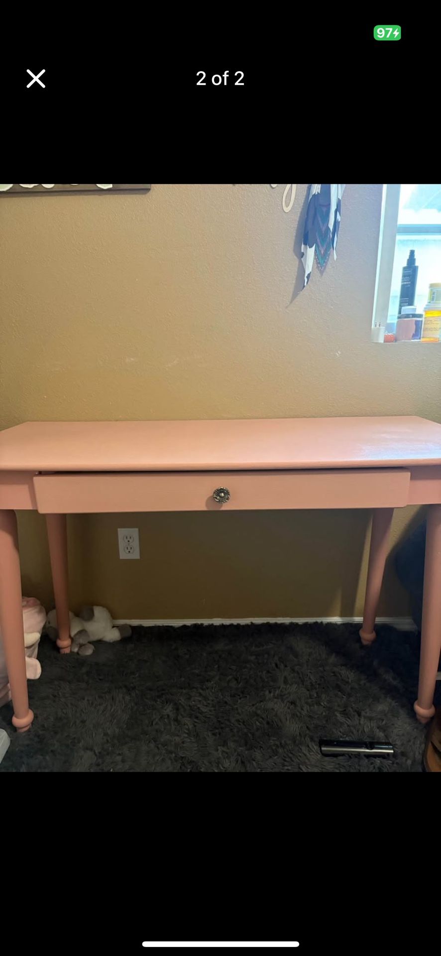 Pink Desk