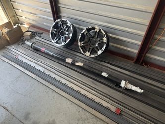 6,000 lb Trailer Axle Package - NEW/NEVER INSTALLED - Complete Build Kit