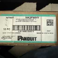 Panduit 2 Position Face Plates