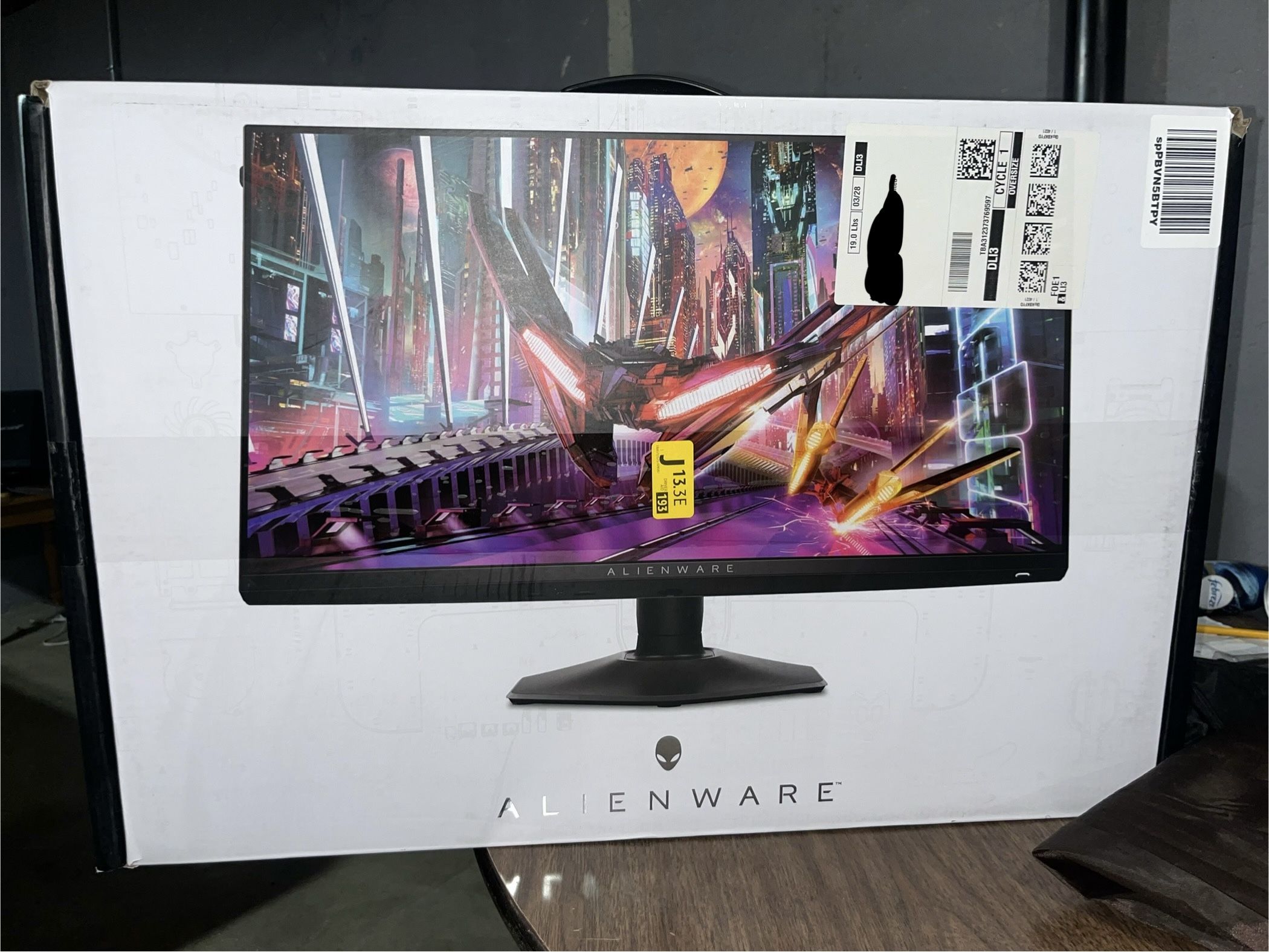360hz alien ware monitor