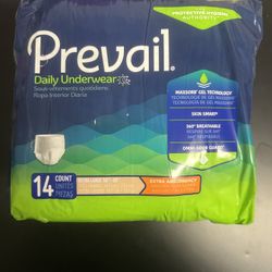 Prevail Daily Underwear Size XL 