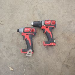 Milwaukee M18 Drill And Impact 