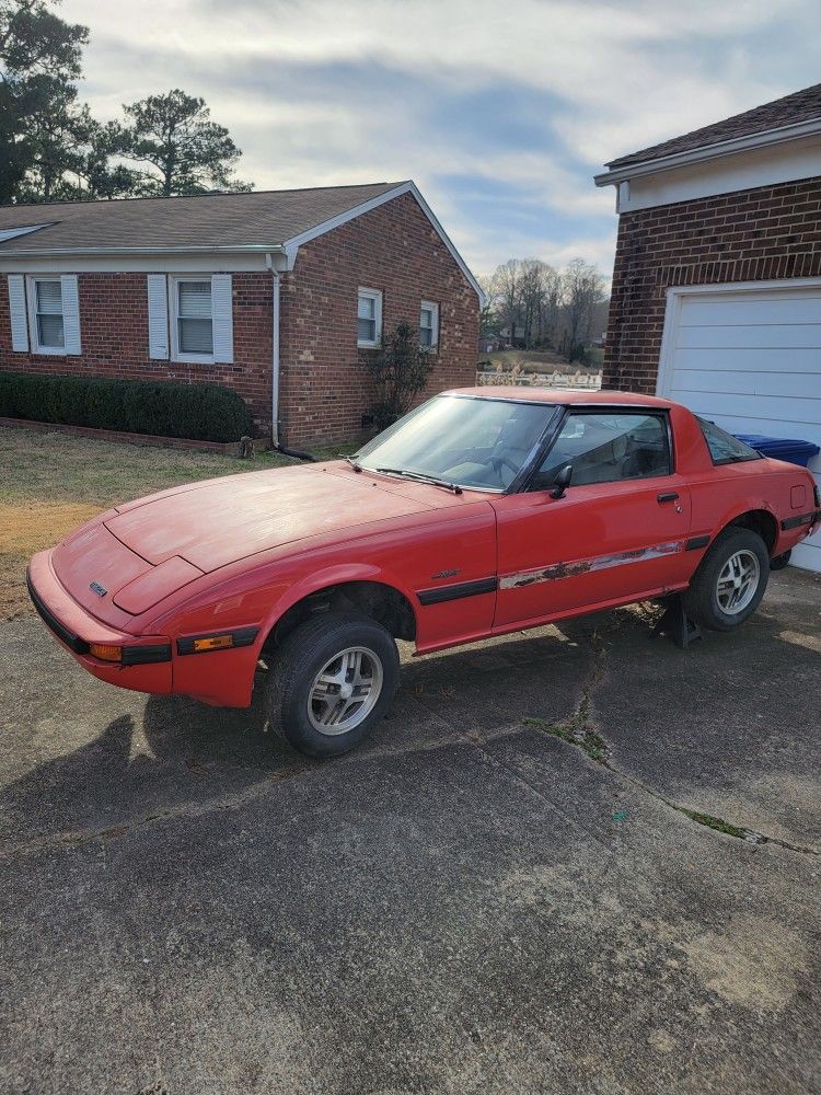 1985 MAZDA RX7 12A FB for sale as is