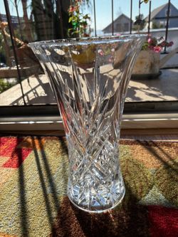 Lead Crystal Vase