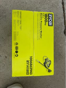 Electric Pressure Washer 1800 psi