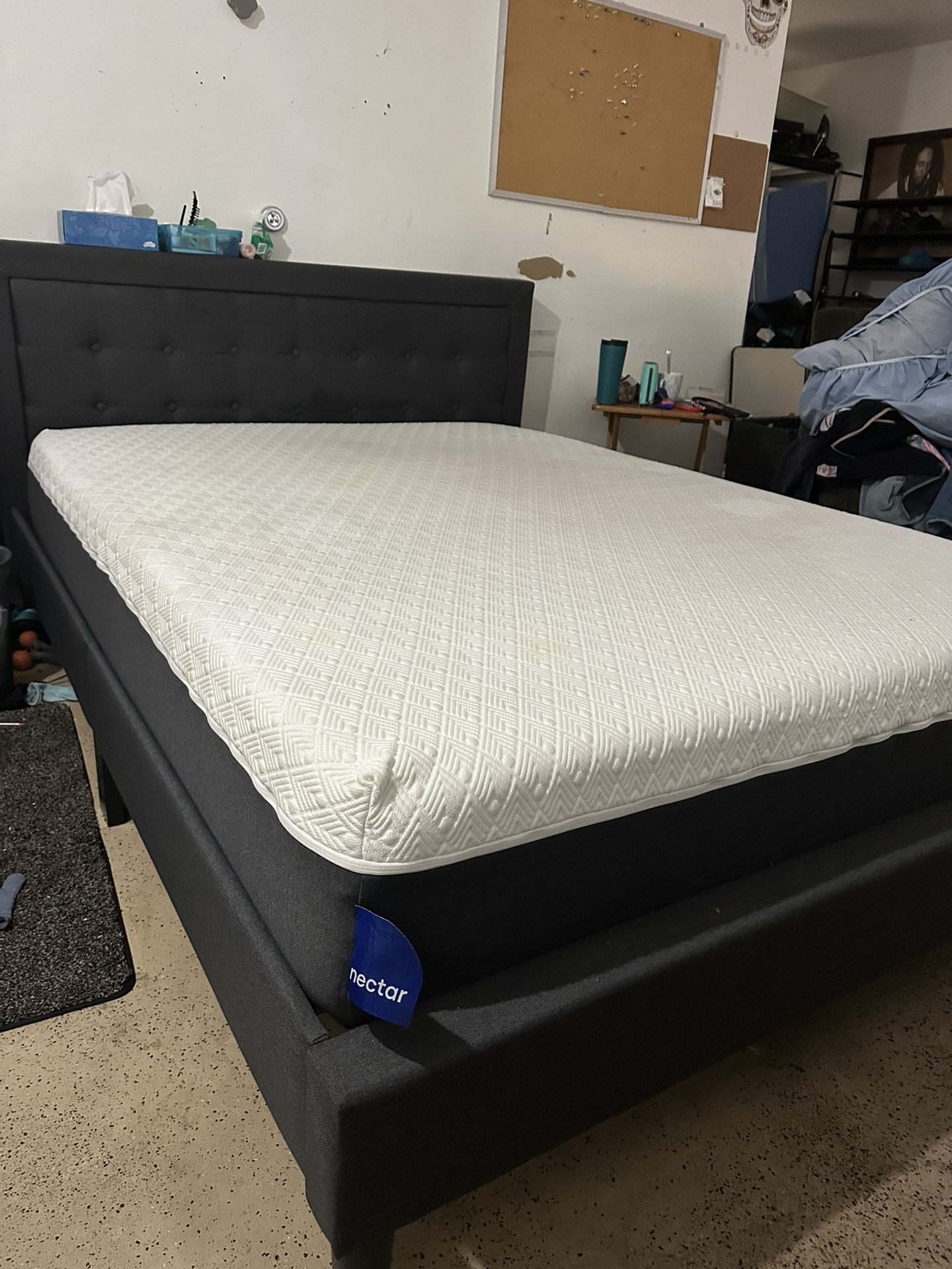 Nectar Queen Mattress And Headboard Bed Frame