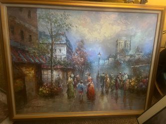 French oil painting