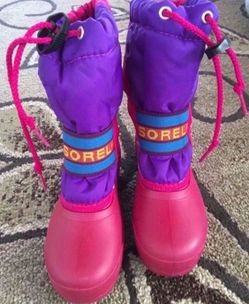 Girls’ SOREL Boots In Size 12