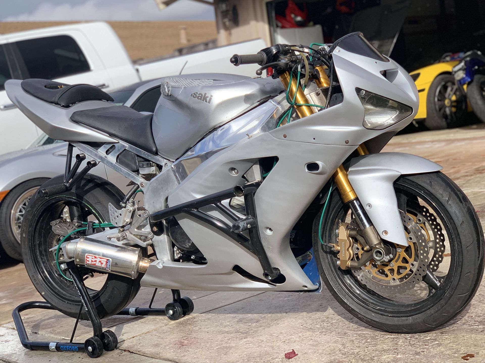 2003 Kawasaki ninja 636 stunt bike