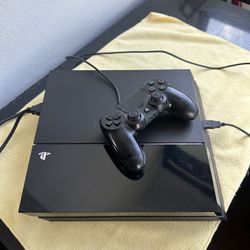 PS4 with Controller