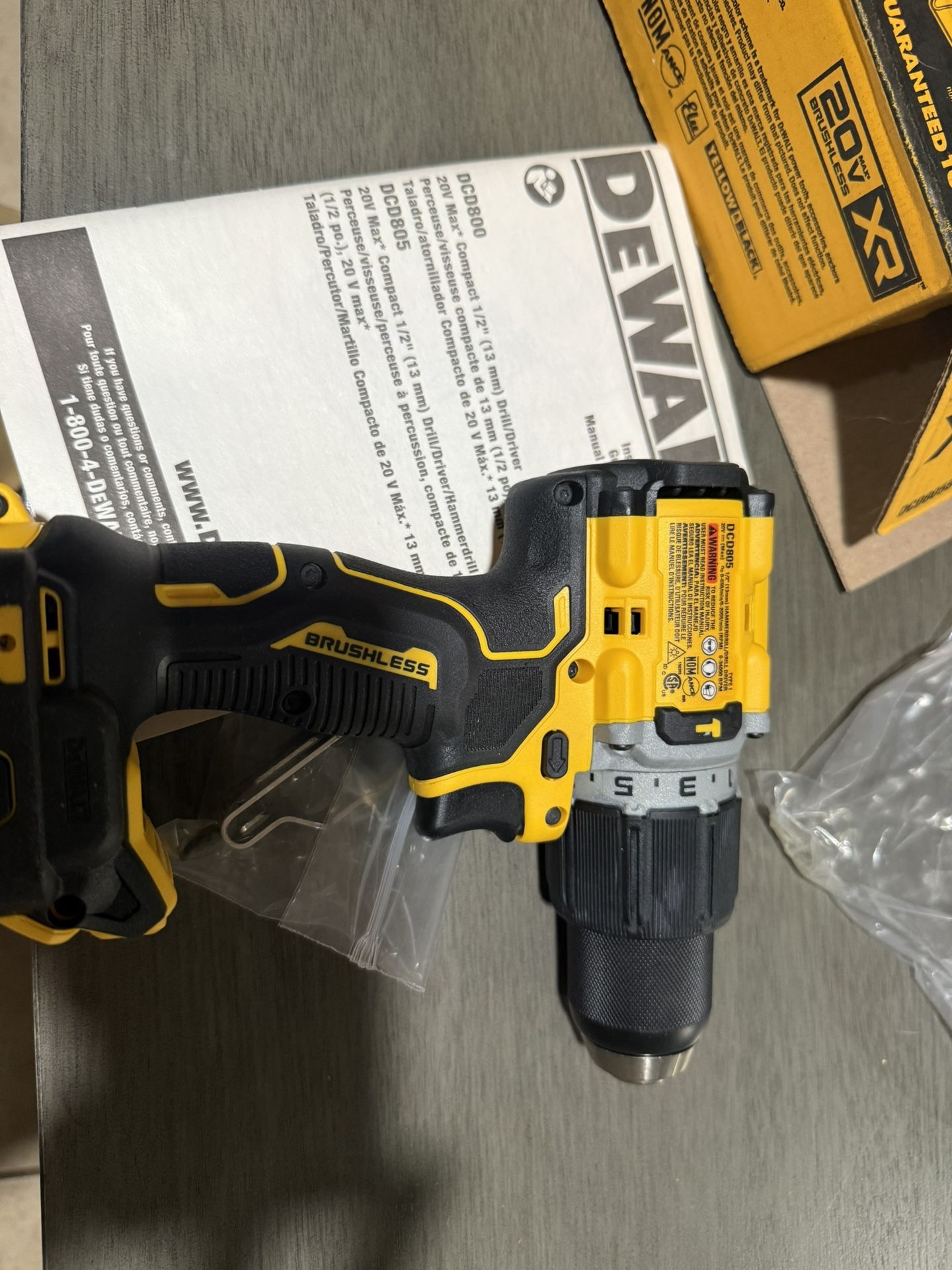 20V Compact Cordless 1/2 in. Hammer Drill (Tool Only)