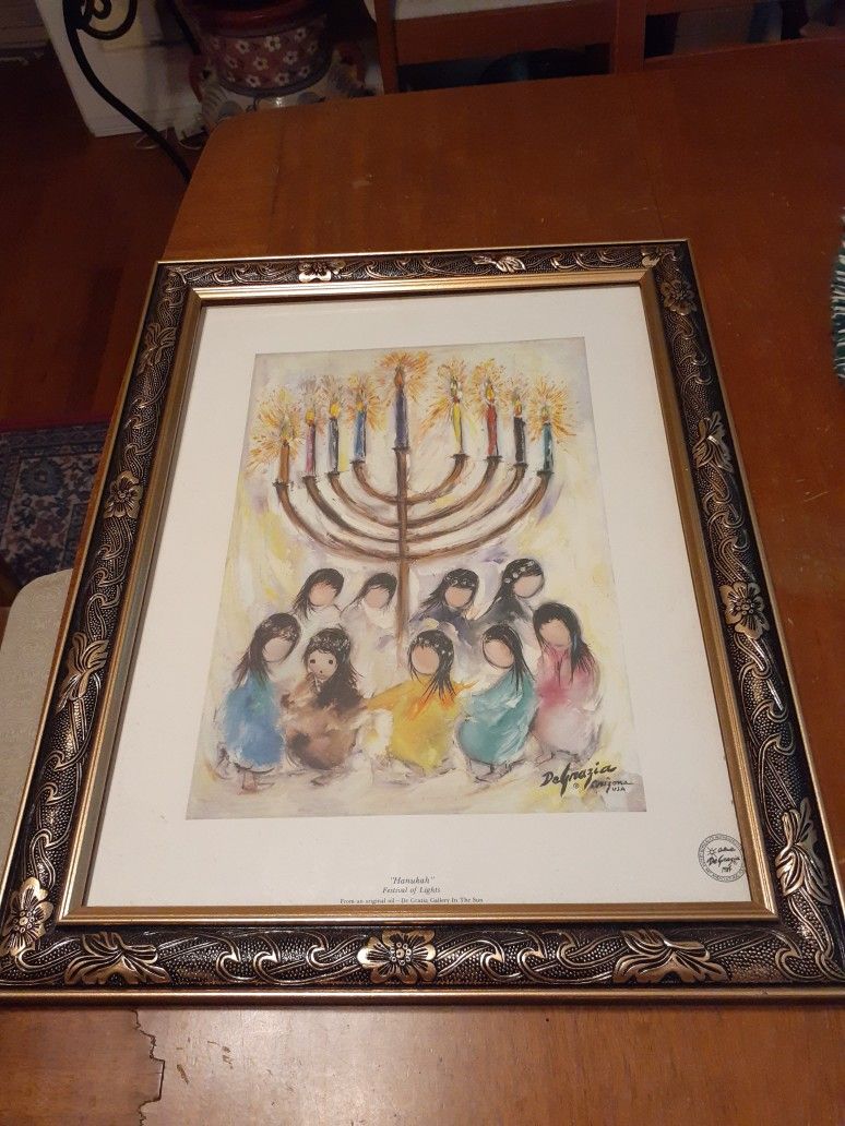 De Gracias Art Framed Prints Signed 14x18 Sold Separately And Other Decor