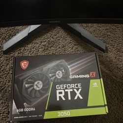 MSI GAMING RTX 3050 6GB GDDR6 GPU