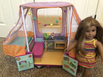 American girl adventure pop up camper sale