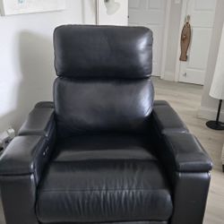 Leather Theater Chair