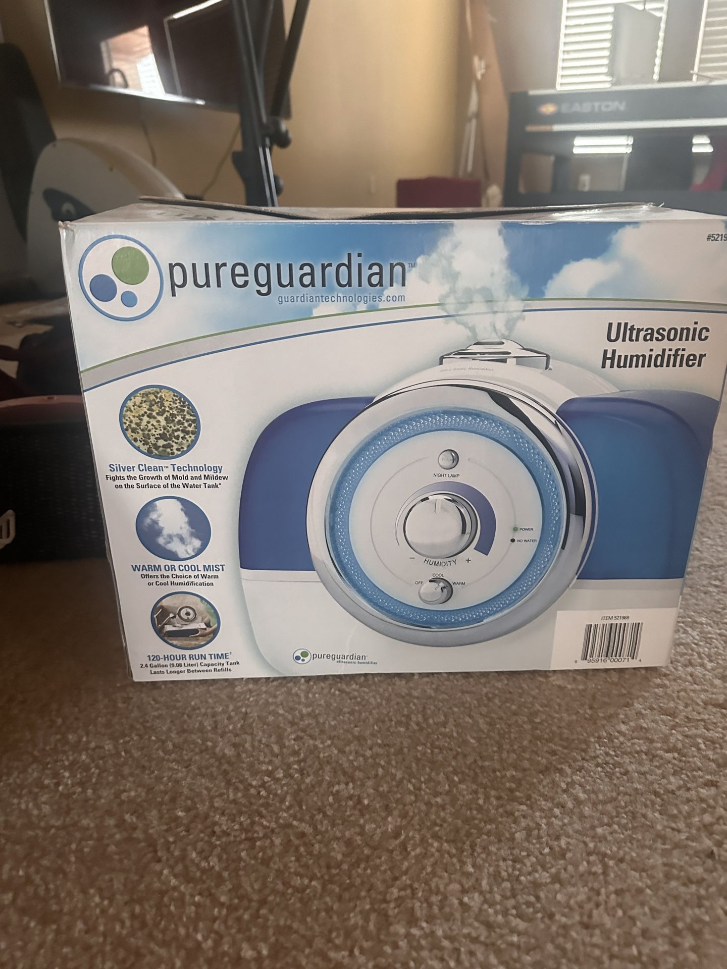 Pureguardian Humidifier In Box