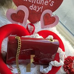 🎀🎁 Luxury Red Glaze Purse 🎀🎁see Photos