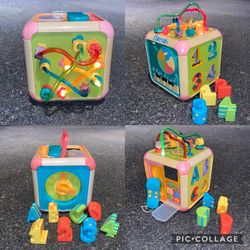 Children’s Activity Cube w/Lights & Sounds