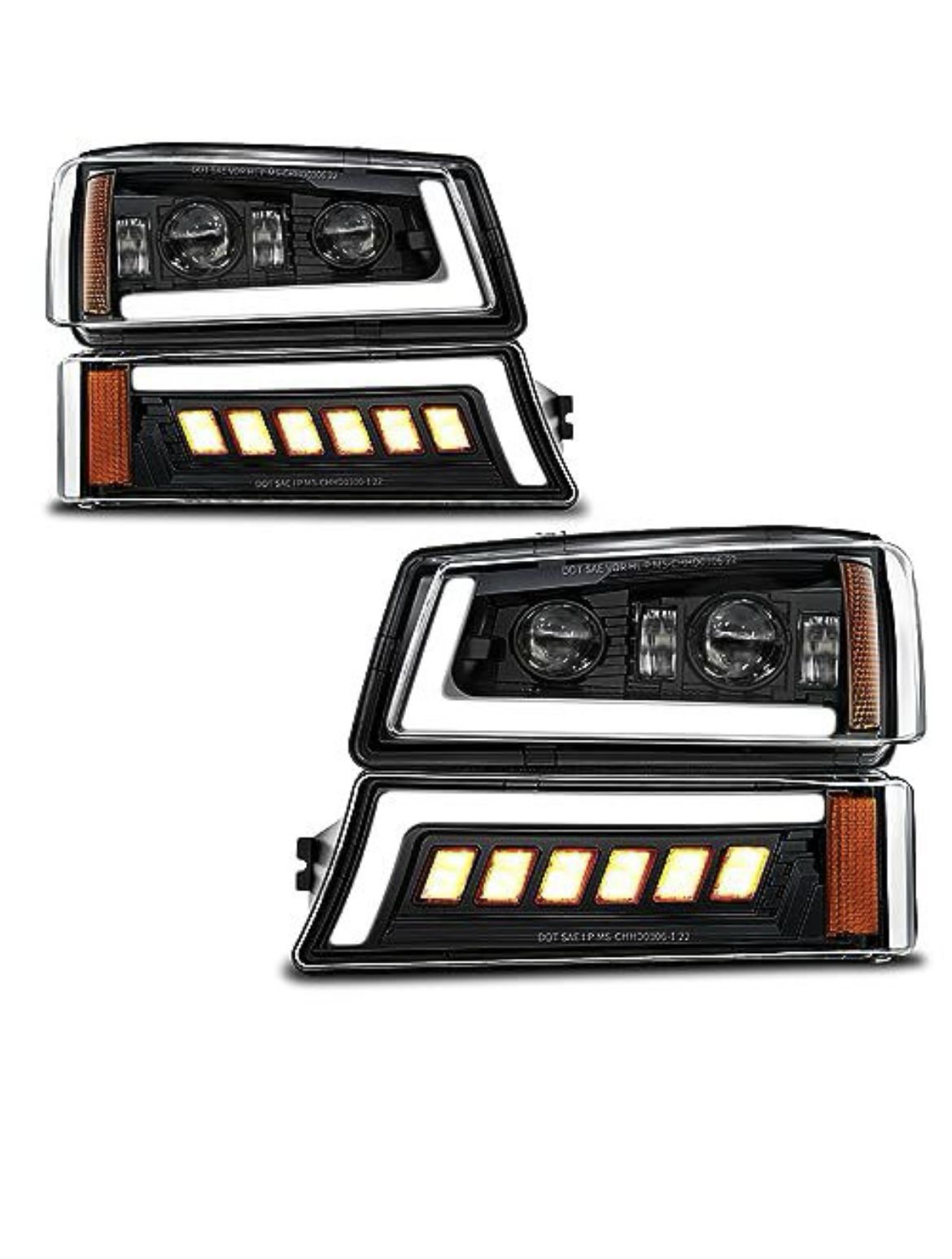 Z-OFFROAD LED Headlights 2003-2006 Chevy Silverado/Avalanche