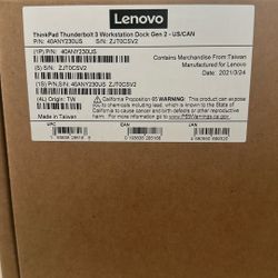 ThinkPad Thunderbolt 3 Workstation Dock Gen3