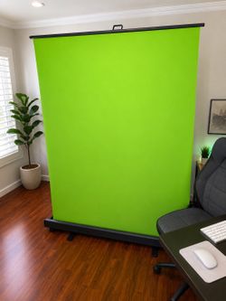 Elgato Collapsible Green Screen Backdrop for Zoom/Streaming