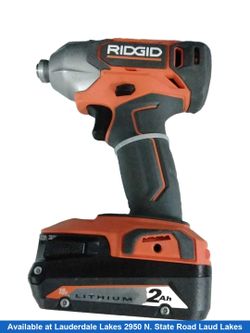 Ridgid R860021 Orange Cordless Impact Drill
