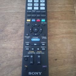 GENUINE SONY AV SYSTEM  REMOTE FOR RESEIVER AMPLIFIER