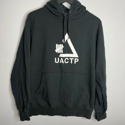 Undefeated x UACTP Hoodie Mens Large Black