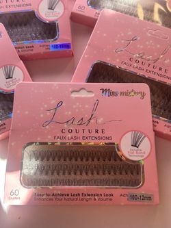 Eyelash clusters