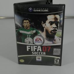 FIFA 07 Soccer 2007 Nintendo Gamecube Complete CIB Ultra Rare Cover Variant NTSC
