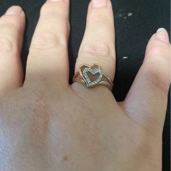 Double Heart Ring